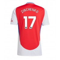 Fotbalové Dres Arsenal Oleksandr Zinchenko #17 Domácí 2024-25 Krátký Rukáv